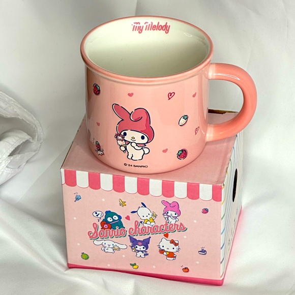 Sanrio MY MELODY Ceramic Coffee Mug - Picture 2 of 5